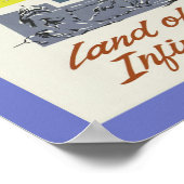 サウスダコタヴィンテージ旅行ポスター ポスター (角)