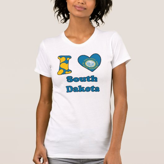 サウスダコタ州が大好き Tシャツ (正面)