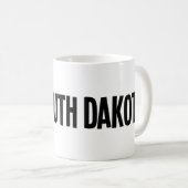 サウスダコタ州が好き ❤️ クラシックマグカップ 330ml コーヒーマグカップ (正面右)