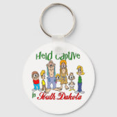 サウスダコタ州で拘束される キーホルダー (正面)