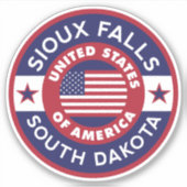 サウスダコタ州のスー秋 シール (正面)