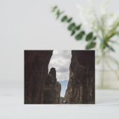 サウスダコタ州のトンネル開口部、針路 ポストカード (スタンド正面)