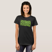 サウスダコタ州の地図概要アメリカ合衆国 Tシャツ (正面フル)