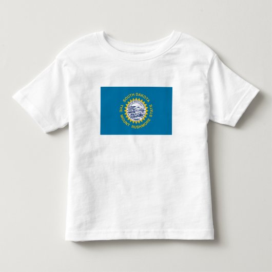 サウスダコタ州の旗 トドラーTシャツ (正面)