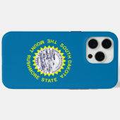 サウスダコタ州の旗 Apple iPhone 15 Pro Max ケース Case-Mate iPhoneケース (裏面 (横))