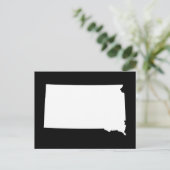 サウスダコタ州の独自の移行発表の作成 ポストカード (スタンド正面)