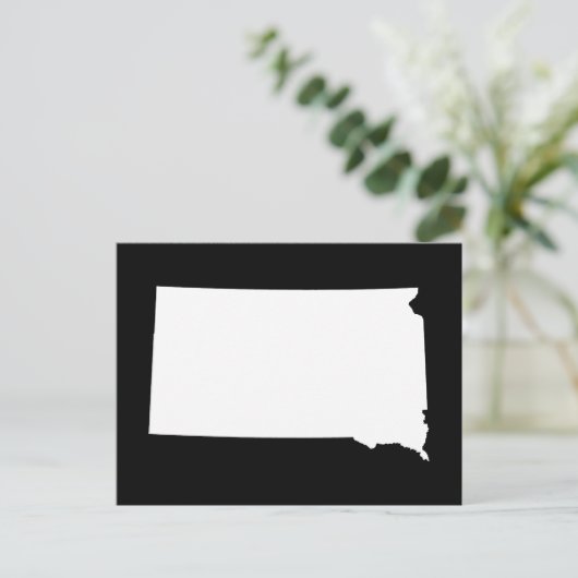 サウスダコタ州の独自の移行発表の作成 ポストカード (スタンド正面)