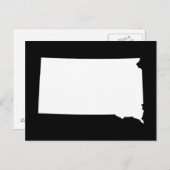 サウスダコタ州の独自の移行発表の作成 ポストカード (正面/裏面)