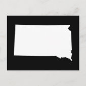 サウスダコタ州の独自の移行発表の作成 ポストカード (正面)