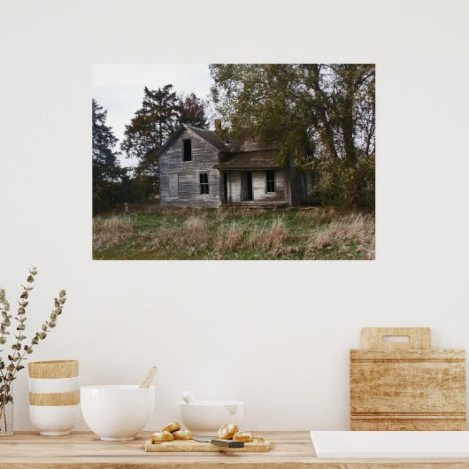 サウスダコタ州の農場の代わりに。 ポスター (キッチン)