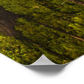 サウスダコタ州の針路からの眺め ポスター (角)