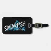 サウスダコタ州スピアフィッシュの山々 ラゲッジタグ (正面横)