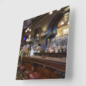 サウスダコタ州デッドウッドのサロン10号 スクエア壁時計 (傾斜)