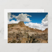 サウスダコタ州バドランズ国立公園ノッチトレイル ポストカード (正面/裏面)