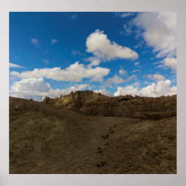 サウスダコタ州バドランズ国立公園 ポスター