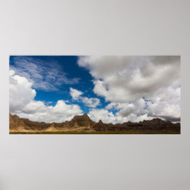 サウスダコタ州バドランズ国立公園 ポスター