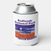 サウスダコタ州バドランズ国立公園 缶クーラー (缶裏面)