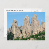 サウスダコタ州ブラックヒルズ ポストカード (正面/裏面)
