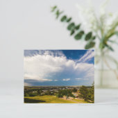 サウスダコタ州ラピッドシティ上空の雲 ポストカード (スタンド正面)