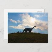 サウスダコタ州ラピッドシティ恐竜公園 ポストカード (正面/裏面)