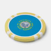 サウスダコタ州旗デザイン ポーカーチップ (シングル)