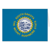 サウスダコタ州旗 (正面横)