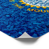 サウスダコタ州旗 ポスター (角)