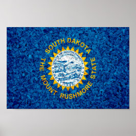 サウスダコタ州旗 ポスター