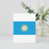 サウスダコタ州旗 ポストカード (スタンド正面)
