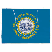 サウスダコタ州旗 ラージペーパーバッグ (裏面)