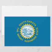 サウスダコタ州旗 便箋 (正面/裏面)