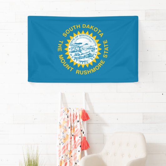 サウスダコタ州旗 横断幕 (インサイチュ)