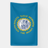 サウスダコタ州旗 横断幕 (縦)