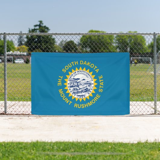 サウスダコタ州旗 横断幕 (インサイチュ)