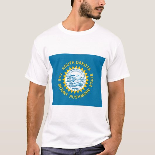 サウスダコタ州旗 Tシャツ (正面)