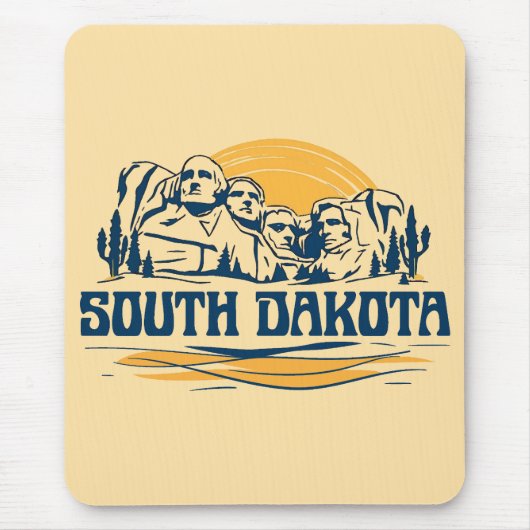 サウスダコタ州(アメリカ) マウスパッド (正面)