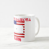 サウスダコタ州 コーヒーマグカップ (正面右)