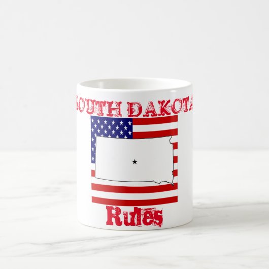 サウスダコタ州 コーヒーマグカップ (中央)