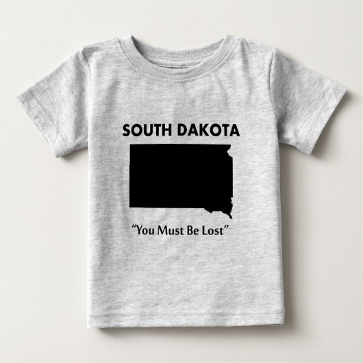 サウスダコタ州 - 道に迷ったようです ベビーTシャツ (正面)