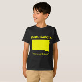 サウスダコタ州 - 道に迷ったようです Tシャツ (正面フル)