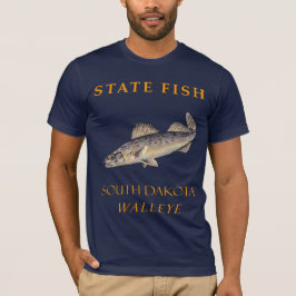 サウスダコタ準州 フィッシュ ザ ウォレイ Tシャツ