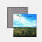 サウスダコタ磁石 マグネット (正面/裏面)