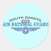 サウスダコタ空軍国家警備隊 ラウンドシール (正面)