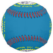 サウスダコタ米国の旗との愛国心が強いソフトボール ソフトボール (正面)