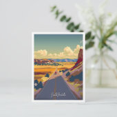 サウスダコタ統一された州ヴィンテージトラベル ポストカード (スタンド正面)