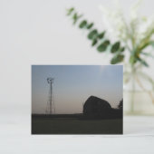 サウスダコタ草原のビジョン ポストカード (スタンド正面)