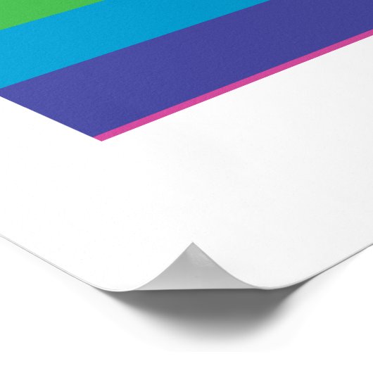 サウスダコタ虹 ポスター (角)