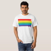 サウスダコタ虹 Tシャツ (正面フル)