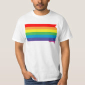 サウスダコタ虹 Tシャツ (正面)