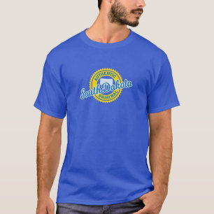 サウスダコタ語-ホンモノのオリジナル-ジャックラビッツ Tシャツ